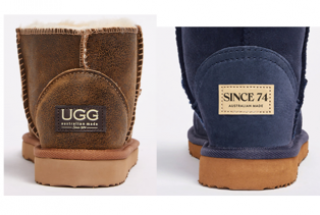 Úc: Nhãn hiệu “UGG Since 1974” buộc phải đổi thành “Since 74